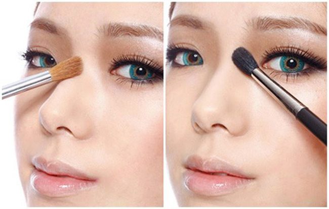 Trang điểm sống mũi cao tự nhiên